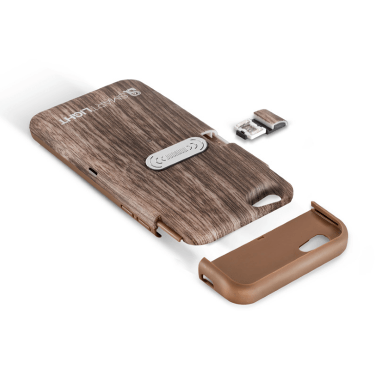 SMARTLIGHT - The Best Cigarette Lighter Case for iPhone 6 6S - Wood